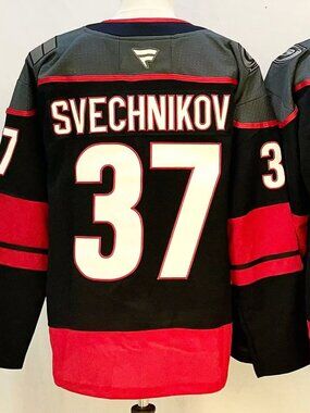 Andrei Svechnikov Black Home Jersey